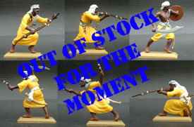 Arabs foot in yellow clothes
