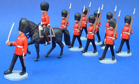 Royal Guards on parade