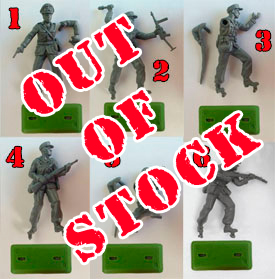 Afrika korps in grey plastic