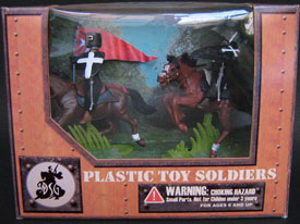 Hospitaller Knights on horseback boxed
