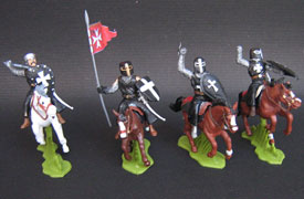 Hospitaller Knights on Horseback