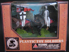 Teutonic Knights on horseback boxed
