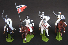 Teutonic Knights on Horseback