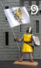 Hospitaller Knight with flag