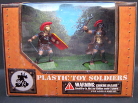Romans, 2 figures boxed