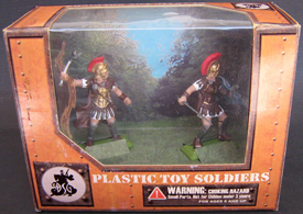 Romans, 2 figures boxed