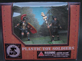 Romans, 2 figures boxed