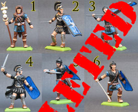 Romans set, the Praetorian Guard