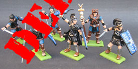 Romans set, the Praetorian Guard