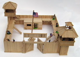 Larger starter fort