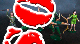 Robin Hood complete set, fully painted