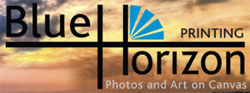 Photos and art on canvas