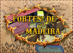 Fortes de madeira