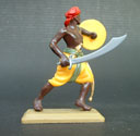 Britains arab with scimitar