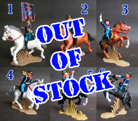 Union Troops mounted Special set