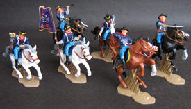 Union Troops mounted