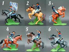 Union Troops mounted