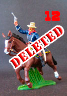 Farwest Heroes: Gral. Custer on horseback