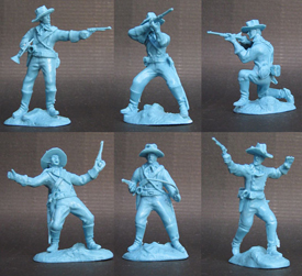 PARAGON 7mo. de cavalariA sem pintar set #1