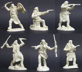 PARAGON, Apaches sem pintar set #2