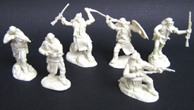 PARAGON, Apaches sem pintar set #2